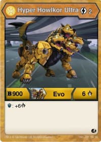 Hyper Howlkor Ultra - Battle Brawlers - Bakugan TCG card