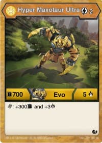 Hyper Maxotaur Ultra - Battle Brawlers - Bakugan TCG card