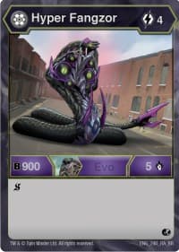Hyper Fangzor (240) - Battle Brawlers - Bakugan TCG card