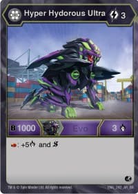 Hyper Hydorous Ultra (242) - Battle Brawlers - Bakugan TCG card