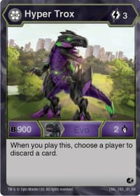 Hyper Trox (243) - Battle Brawlers - Bakugan TCG card