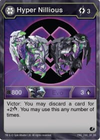 Hyper Nillious (244) - Battle Brawlers - Bakugan TCG card