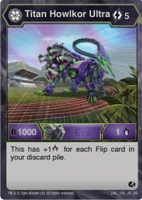 Titan Howlkor Ultra - Battle Brawlers - Bakugan TCG card