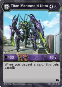 Titan Mantonoid Ultra - Battle Brawlers - Bakugan TCG card