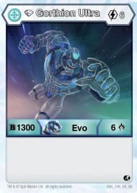 Diamond Gorthion Ultra - Battle Brawlers - Bakugan TCG card