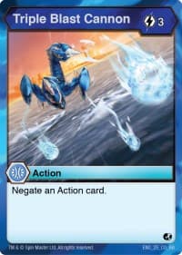 Triple Blast Cannon - Battle Brawlers - Bakugan TCG card