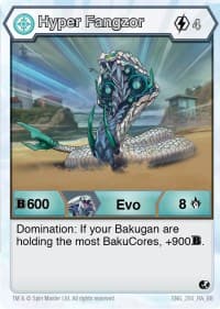 Hyper Fangzor (250) - Battle Brawlers - Bakugan TCG card