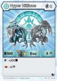 Hyper Nillious (252) - Battle Brawlers - Bakugan TCG card