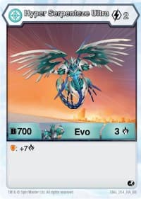 Hyper Serpenteze Ultra (254) - Battle Brawlers - Bakugan TCG card
