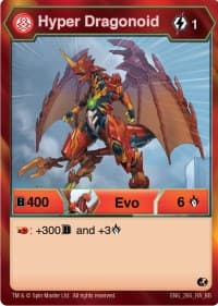 Hyper Dragonoid (265) - Battle Brawlers - Bakugan TCG card