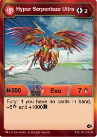 Hyper Serpenteze Ultra (267) - Battle Brawlers - Bakugan TCG card