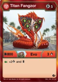 Titan Fangzor (268) - Battle Brawlers - Bakugan TCG card