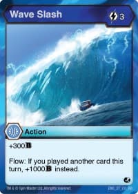 Wave Slash - Battle Brawlers - Bakugan TCG card