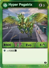 Hyper Pegatrix (277) - Battle Brawlers - Bakugan TCG card