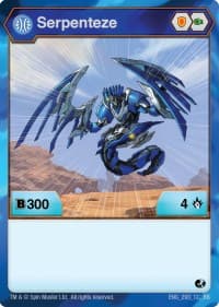 Serpenteze - Battle Brawlers - Bakugan TCG card