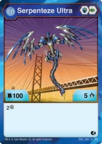Serpenteze Ultra - Battle Brawlers - Bakugan TCG card