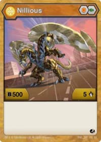 Nillious (307) - Battle Brawlers - Bakugan TCG card