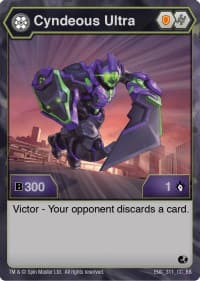 Cyndeous Ultra (311) - Battle Brawlers - Bakugan TCG card