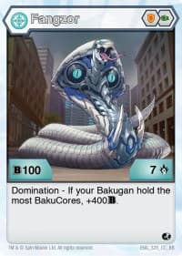 Fangzor (328) - Battle Brawlers - Bakugan TCG card