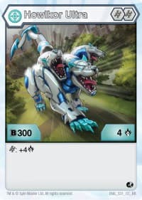Howlkor Ultra (331) - Battle Brawlers - Bakugan TCG card