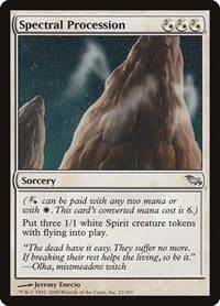 Spectral Procession - Shadowmoor - Magic: The Gathering card