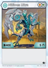 Nillious Ultra (338) - Battle Brawlers - Bakugan TCG card