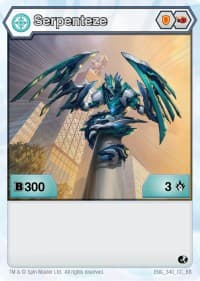 Serpenteze (340) - Battle Brawlers - Bakugan TCG card