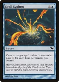 Spell Syphon - Shadowmoor - Magic: The Gathering card