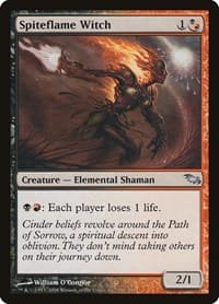 Spiteflame Witch - Shadowmoor - Magic: The Gathering card