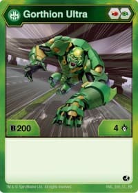 Gorthion Ultra (358) - Battle Brawlers - Bakugan TCG card