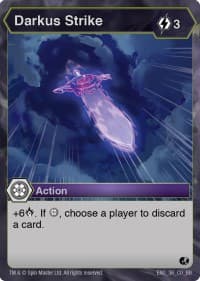 Darkus Strike - Battle Brawlers - Bakugan TCG card
