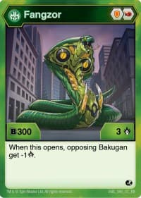 Fangzor (360) - Battle Brawlers - Bakugan TCG card