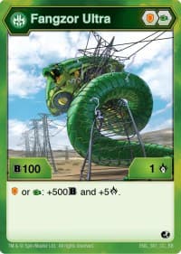 Fangzor Ultra (361) - Battle Brawlers - Bakugan TCG card