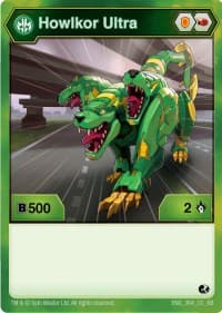 Howlkor Ultra (364) - Battle Brawlers - Bakugan TCG card