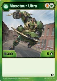 Maxotaur Ultra (367) - Battle Brawlers - Bakugan TCG card