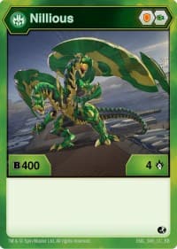 Nillious (368) - Battle Brawlers - Bakugan TCG card