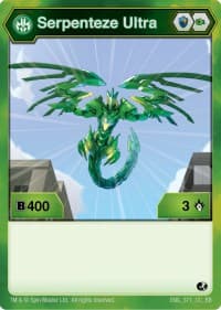 Serpenteze Ultra (371) - Battle Brawlers - Bakugan TCG card