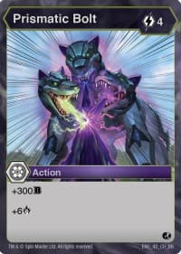 Prismatic Bolt - Battle Brawlers - Bakugan TCG card