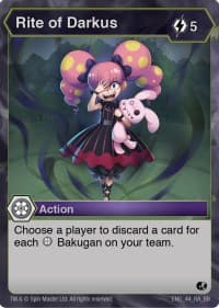 Rite of Darkus - Battle Brawlers - Bakugan TCG card