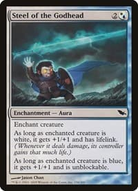 Steel of the Godhead - Shadowmoor - Magic: The Gathering card