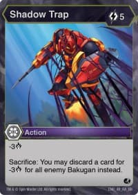 Shadow Trap - Battle Brawlers - Bakugan TCG card