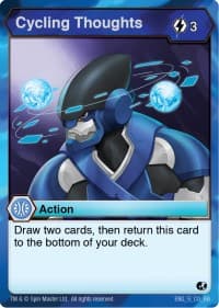 Cycling Thoughts - Battle Brawlers - Bakugan TCG card