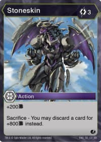 Stoneskin - Battle Brawlers - Bakugan TCG card