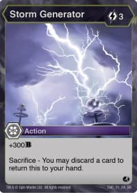 Storm Generator - Battle Brawlers - Bakugan TCG card