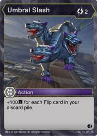 Umbral Slash - Battle Brawlers - Bakugan TCG card