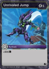 Unrivaled Jump - Battle Brawlers - Bakugan TCG card