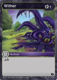 Wither - Battle Brawlers - Bakugan TCG card