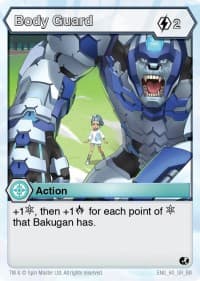 Body Guard - Battle Brawlers - Bakugan TCG card