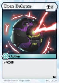 Bone Defense - Battle Brawlers - Bakugan TCG card