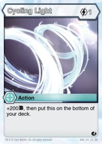 Cycling Light - Battle Brawlers - Bakugan TCG card